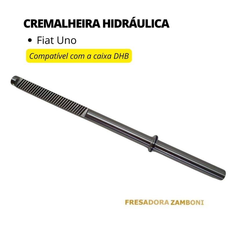 Cremalheira para Caixa Direção Hidráulica Fiat Uno 1991 A 2013 - Image 7