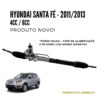 Caixa de Direção Hidráulica Nova para Hyundai Santa Fé 2011 Até 2013 (Furos Iguais)
