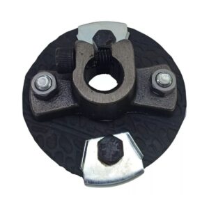 Acoplamento (Junta Elástica) da Coluna Caixa de Direção para Toyota Bandeirante 1981 até 2001 / Jipe / Perua / Caminhonete (Estria Grossa – Direção Mecânica)