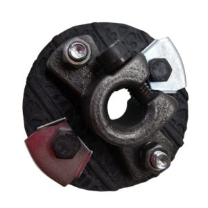 Acoplamento (Junta Elástica) da Coluna Caixa de Direção para Toyota Bandeirante 1993 até 2001 / Jipe / Perua / Caminhonete (Estria Fina - Direção Hidráulica)