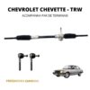 Caixa de Direção Mecânica para Chevrolet Chevette + Par de Terminais - Remanufaturada