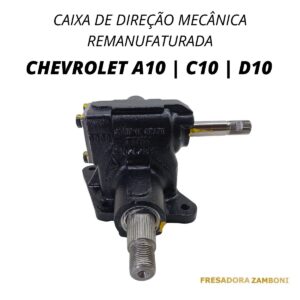 Caixa de Direção Mecânica para Chevrolet A10 / C10 / D10 - Remanufaturada