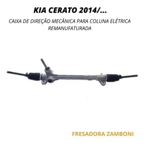 Caixa de Direção Mecânica Para Coluna Elétrica Kia Cerato 2014 até 2019 - Remanufaturada