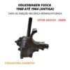 Caixa de Direção Mecânica Volkswagen Fusca 1960/1964 (Setor Grosso - 28mm - ROLETADA) - Remanufaturada