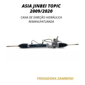 Caixa de Direção Hidráulica Asia Jinbei Topic 2009/2020 - Remanufaturada