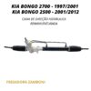 Caixa de Direção Hidráulica Kia Motors Bongo 2700 1997/2001 - Remanufaturada