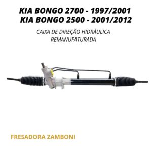 Caixa de Direção Hidráulica Kia Motors Bongo 2500 2001/2012 - Remanufaturada