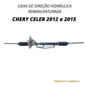 Caixa de Direção Hidráulica Chery Celer 2012 a 2015 - Remanufaturada