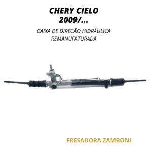 Caixa de Direção Hidráulica Chery Cielo 2009 Em Diante - Remanufaturada