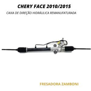 Caixa de Direção Hidráulica Chery Face 2010/2015 - Remanufaturada