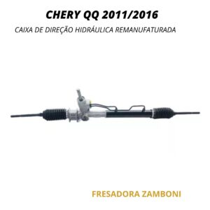 Caixa de Direção Hidráulica Chery QQ 2011 até 2016 - Remanufaturada
