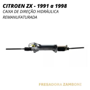 Caixa de Direção Hidráulica Citroen ZX 1991 a 1998 - Remanufaturada