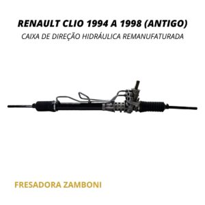 Caixa de Direção Hidráulica Renault Clio 1994 Até 1998 (Antigo) - Remanufaturada