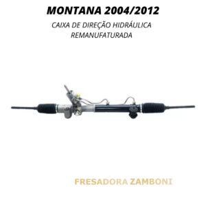 Caixa de Direção Hidráulica Chevrolet Montana 2004 a 2012 - Remanufaturada