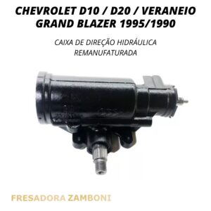 Caixa de Direção Hidráulica Chevrolet D10 / D20 / Veraneio/ Grand Blazer - Remanufaturada