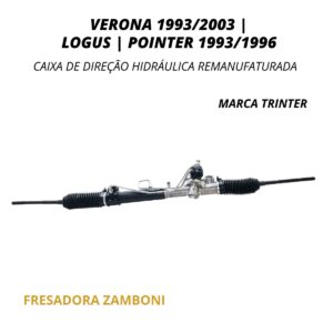 Caixa de Direção Hidráulica Volkswagen Logus | Pointer - 1993/1996 (TRINTER) - Remanufaturada