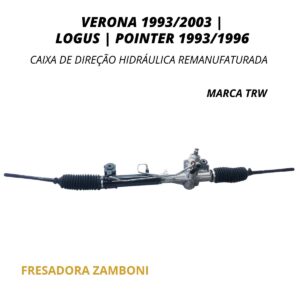 Caixa de Direção Hidráulica Volkswagen Logus | Pointer - 1993/1996 (TRW) - Remanufaturada