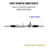 Caixa de Direção Hidráulica Fiat Punto 2007 a 2017 (Com Chapa) - Remanufaturada
