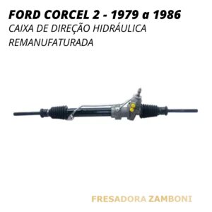 Caixa de Direção Hidráulica Ford Corcel 2 - Remanufaturada