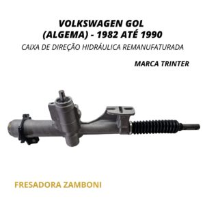 Caixa de Direção Hidráulica Volkswagen Gol (Algema) 1982/1990 - Remanufaturada