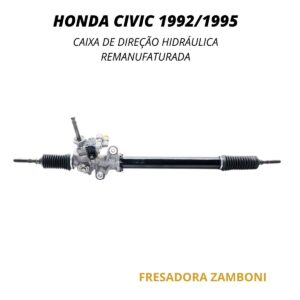 Caixa de Direção Hidráulica Honda Civic 1992 a 1995 - Remanufaturada
