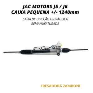 Caixa de Direção Hidráulica Jac J5 / J6 (Cx Pequena) - Remanufaturada