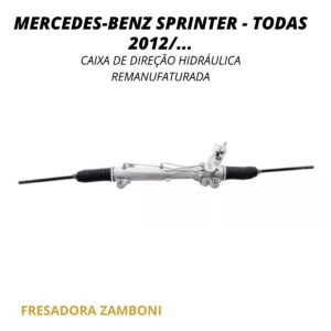 Caixa de Direção Hidráulica Mercedes-Benz Sprinter 2012/... TODAS - Remanufaturada