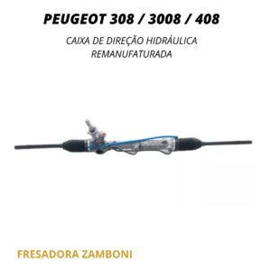 Caixa de Direção Hidráulica Peugeot 308 / 3008 / 408 - Remanufaturada