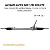 Caixa de Direção Mecânica para Coluna Elétrica Nissan Kicks 2021/... (M14 X 1,5) - Remanufaturada