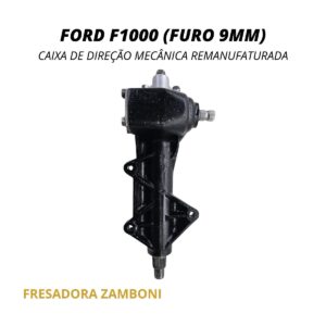 Caixa de Direção Mecânica Ford F1000 (Furo 9mm) - Remanufaturada