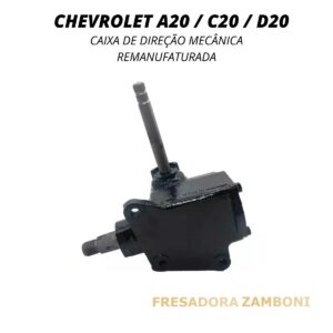 Caixa de Direção Mecânica Chevrolet A20 / C20 / D20- Remanufaturada
