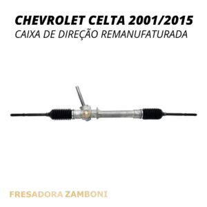 Caixa de Direção Mecânica Chevrolet Celta 2001 a 2015 - Remanufaturada