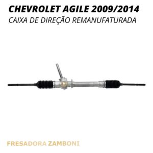 Caixa de Direção Mecânica Chevrolet Agile 2009 a 2014 - Remanufaturada