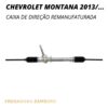Caixa de Direção Mecânica Chevrolet Montana 2013 Em Diante - Remanufaturada
