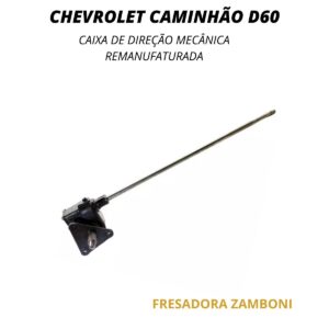 Caixa de Direção Mecânica Chevrolet Caminhão D60 - Remanufaturada