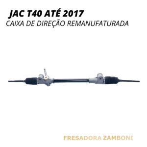 Caixa de Direção Mecânica Para Coluna Elétrica Jac T40 Até 2017 - Remanufaturada