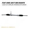 Caixa de Direção Mecânica Para Coluna Elétrica Fiat Uno 2017 Em Diante - Remanufaturada
