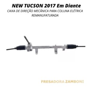 Caixa de Direção Mecânica Para Coluna Elétrica Hyundai New Tucson 2017 até 2022 - Remanufaturada