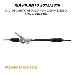 Caixa de Direção Mecânica para Coluna Elétrica Kia Picanto 2012/2018 - Remanufaturada