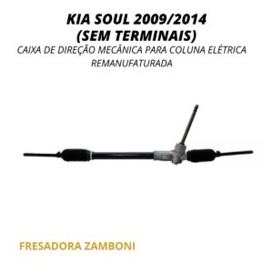 Caixa de Direção Mecânica para Coluna Elétrica Kia Soul 2009/2014 - Remanufaturada