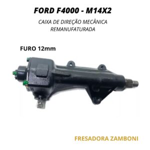 Caixa de Direção Mecânica Ford F4000 (Furo 12mm) - Remanufaturada