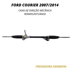Caixa de Direção Mecânica Ford Courier 2007 a 2014 - Remanufaturada