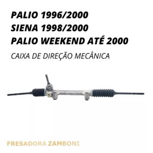 Caixa de Direção Mecânica Fiat Siena 1998 a 2000 - Remanufaturada