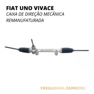 Caixa de Direção Mecânica Fiat Uno Vivace - Remanufaturada