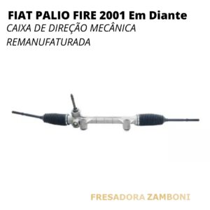 Caixa de Direção Mecânica Fiat Palio Fire 2001 Em Diante - Remanufaturada