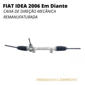Caixa de Direção Mecânica Fiat Idea 2006 Em Diante - Remanufaturada