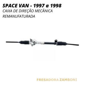 Caixa de Direção Mecânica Chevrolet Space Van 1997 a 1998 - Remanufaturada