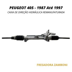 Caixa de Direção Hidráulica Peugeot 405 - 1987 Até 1997 - Remanufaturada