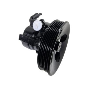 Bomba da Direção Hidráulica para Chevrolet Celta 1.0 / 1.4 (FLEX) 2005 até 2008 (COM E SEM AR) - POLIA 6PK – CANO RETO