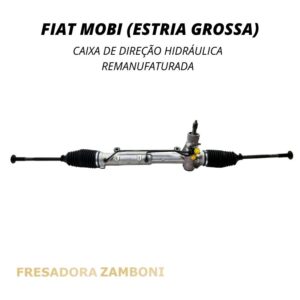 Caixa de Direção Hidráulica para Fiat Mobi 2016 até 2020 (Estria Grossa) - Remanufaturada
